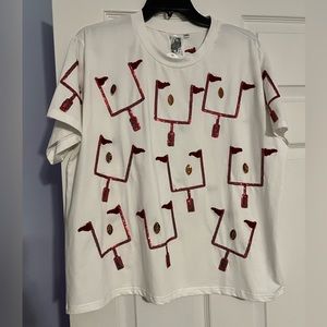 Queen of sparkles field goal tee